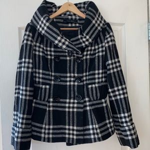 Zara black and white jacket